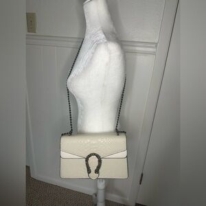 Crossbody/shoulder bag beige